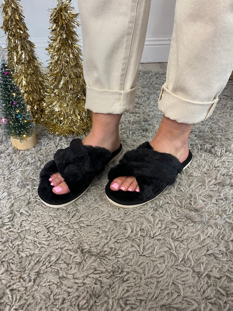 Black Madi slippers