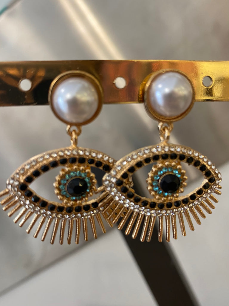 Evil Eye earrings