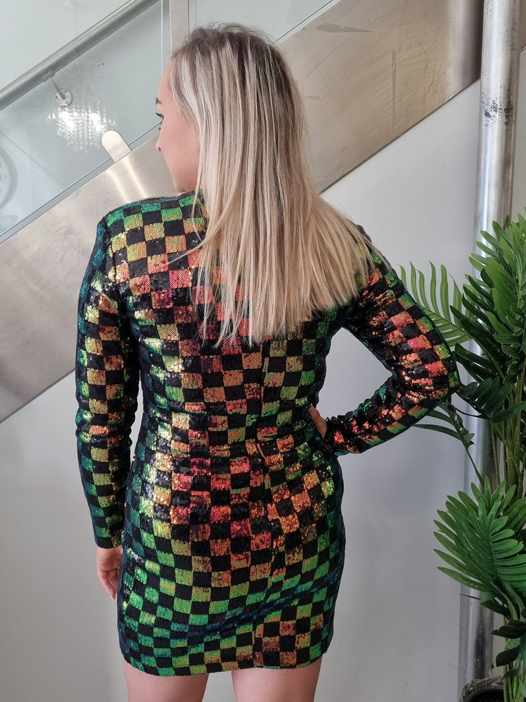 Charlotte Sequin Dress
